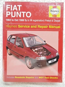 Fiat Punto (petrol & diesel) Haynes Workshop Manual, 1994 - 99. Never opened! - Picture 1 of 2