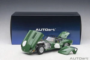 Prodotto finito AUTOart 1/18 Jaguar Lightweight E-Type Green di JP 13032 - Foto 1 di 9