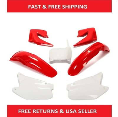 Kit de guardabarros completo de plástico para Honda CR125R CR250R 2000-2001 Foto 1 de 4