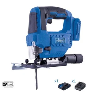 Stichsage 20V Akku 2.0Ah und Ladegerat ixes Scheppach c-js220-x - Picture 1 of 7