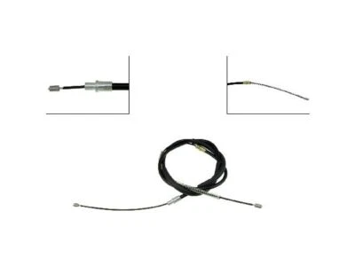Cable de freno de estacionamiento trasero izquierdo Dorman 65675WPJK para Chevrolet K3500 1996-2000 Foto 1 de 2