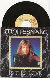 WHITESNAKE IS THIS LOVE ORIGINAL 1987 SINGLE FROM ITALY, MINT - Picture 1 of 2