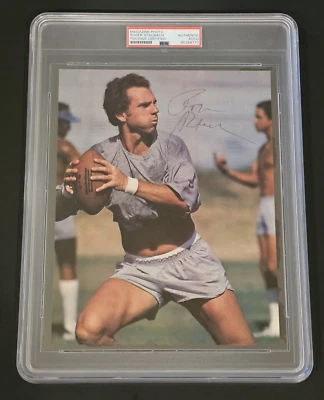 ROGER STAUBACH Signed Magazine Photo-HALL OF FAME-DALLAS COWBOYS-PSA - Image 1 of 4