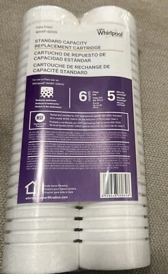 (2-Pk) Whirlpool Whole Home Standard Capacity Sediment Filters WHKF-GD05 - Image 1 of 3