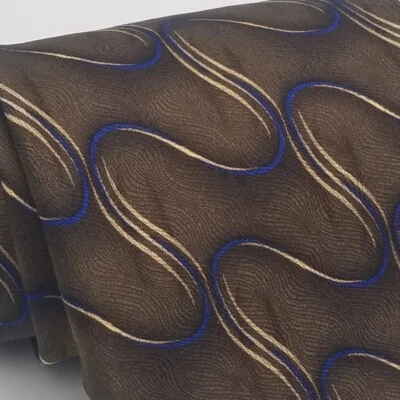 Corbata de seda para hombre Nordstrom J. Z. Richards Abstracto Marrón Azul 60 L 3,75 W Foto 1 de 4