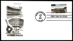 2001 Comiskey Park FDC Baseball's Legendary Playing Fields Art Craft Cachet - Picture 1 of 4