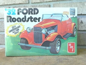 NOS Sealed 1:25 AMT '32 Ford Roadster, Street Rods Series, No. A132 - Picture 1 of 6