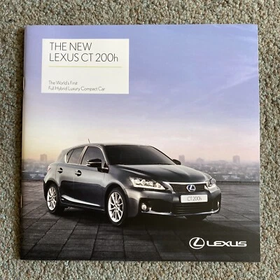 Lexus CT 200h range brochure February 2011 - Image 1 of 4