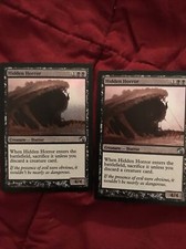 Hidden Horror X2 Foil Premium Deck Series Graveborn Moderate Play MTG