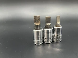 Juego de 3 herramientas Snap-on F42 F52 y F62 vintage - Imagen 1 de 3