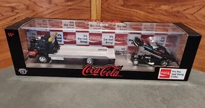 2023 M2 MACHINES COCA-COLA 1966 FORD C-950 & 1969 FORD MUSTANG FUNNY CAR - Picture 1 of 16