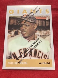 Willie Mays 1996 Topps Chrome 1968 Variazioni #150 Scheda Ristampa #18 Come Nuova - Foto 1 di 8