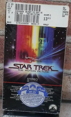 Star Trek Motion Picture Special Longer Version 12 Mins New Footage Sealed - Image 1 of 4