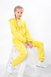 Girls’ Winter Romper – Thick Knit with Fleece & Hood, Warm & Comfortable, Win... - Picture 1 of 8