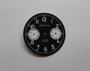 SEAGULL TY2901 -  ST1901 CADRAN LANDERON PILOTE PANDA DIAMETRE 30MM LUMINOVA - Picture 1 of 2
