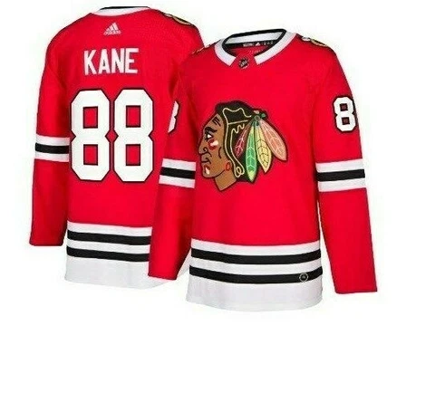Authentic Adidas NHL Chicago Blackhawks #88 Hockey Jersey New Mens Size 46 Cover