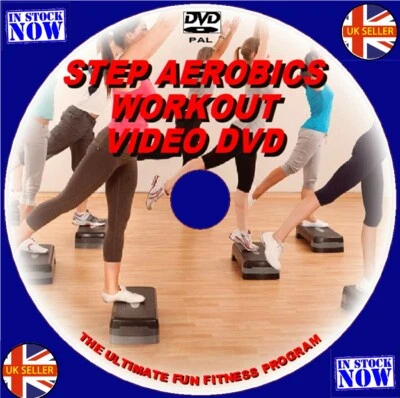 Step Aerobics Dance Workout DVD HEALTH CARDIO FITNESS STRENGTH BODY TONE FUN NEW - Image 1 of 4
