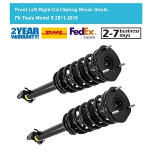 Amortiguador delantero izquierdo derecho puntales helicoidales para Tesla Modelo S 2011-2016 - Imagen 1 de 7