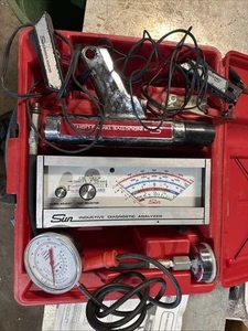 Vintage Sun 7501 Inductive Timing Light Dwell Tachometer Tune-Up Testing Kit - Picture 1 of 4
