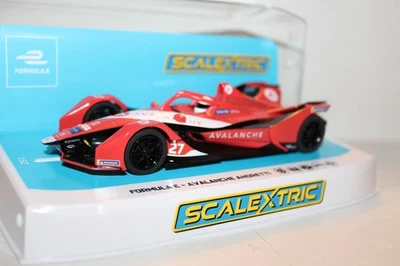 SLOT CAR  SCALEXTRIC FORMULA E AVALANGE ANDRETTI  N  27 NUOVA 1/32 - Immagine 1 di 4