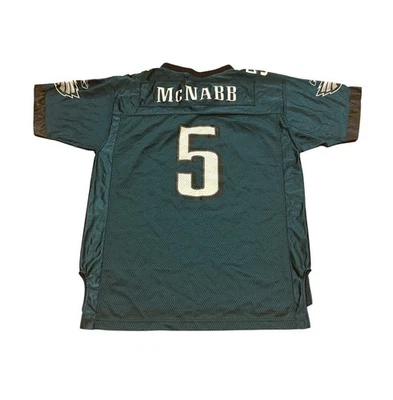 Camiseta de fútbol americano juvenil Reebok Philadelphia Eagles Donovan McNabb #5 NFL XL NUEVA SIN ETIQUETAS Foto 1 de 4