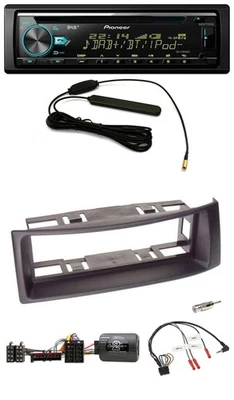 Pioneer CD MP3 Lenkrad DAB USB Autoradio für Renault Megane 1996-2000 Scenic sch - Bild 1 von 4
