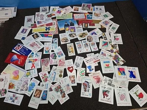 *Incomplete* US Stamp Booklet Panels Lot Of 60 + See Discripiton - Picture 1 of 12