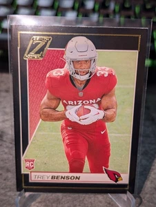 Trey Benson 2024 Panini Zenith Rookie Card RC Arizona Cardinals - Bild 1 von 2