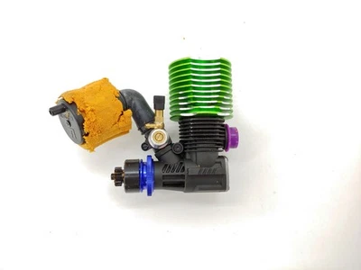 *RARE* Axial .28 Spec 1S Racing Engine (Green) - Clean, Great Shape! - image 1 of 4
