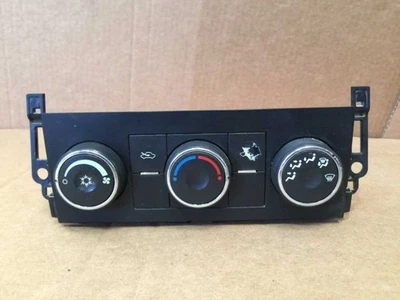 07 08 09 SILVERADO 1500 2500 3500 OEM USADO AC Temperatura Climatizador MANUAL Foto 1 de 4