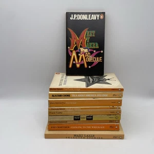 Penguin Fiction non-fiction X10 Paperback Books Bundle Job Lot 70s & 80s - Picture 1 of 24