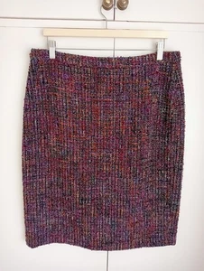 Pure Collection Textured Pencil Skirt - Size 16 - New with Tags - Picture 1 of 9