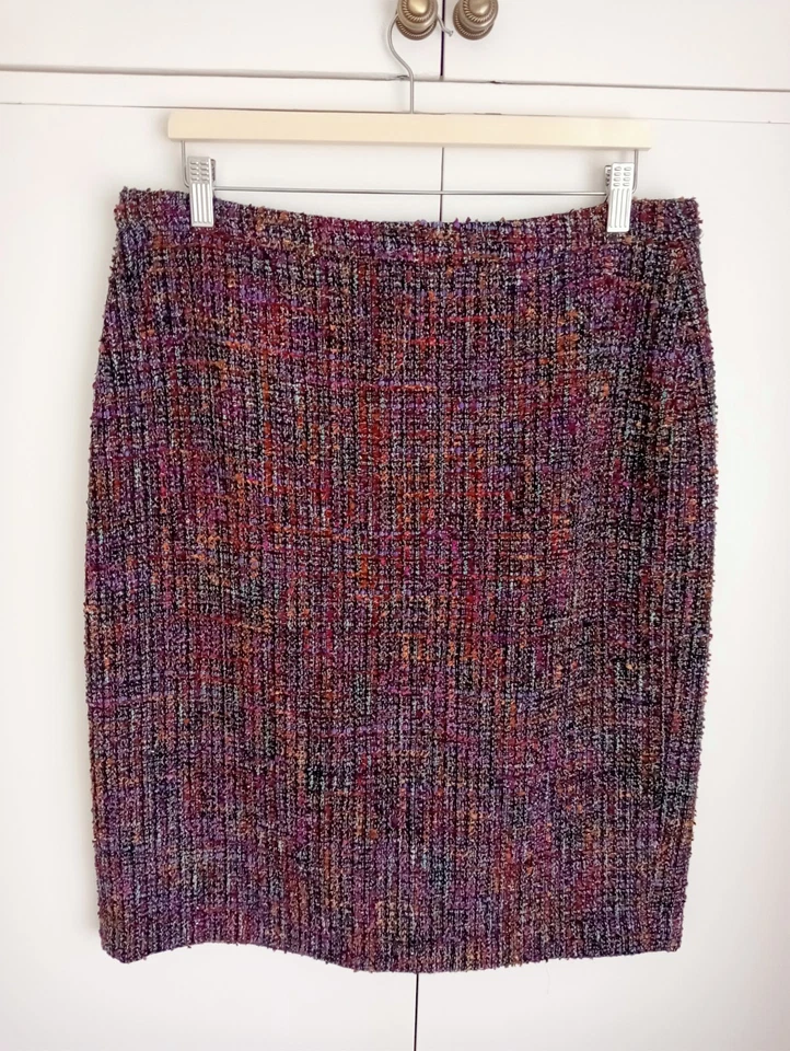 Pure Collection Textured Pencil Skirt - Size 16 - New with Tags - Image 1 of 4