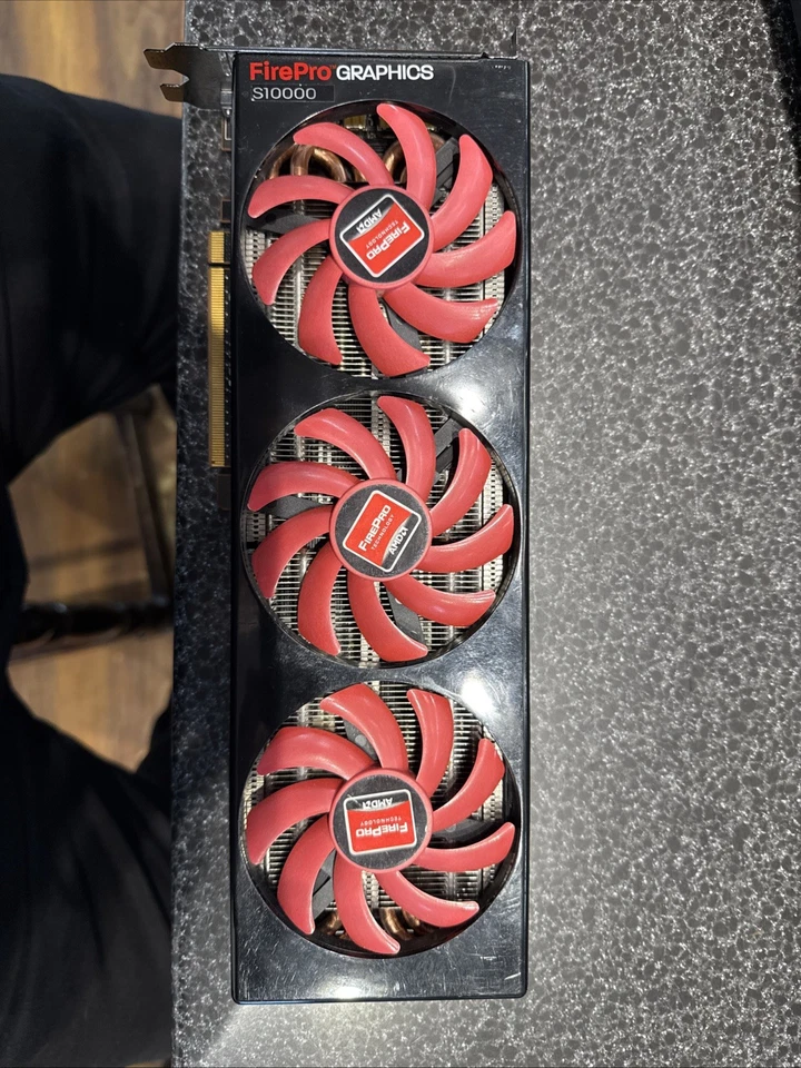 NEW bnib GDDR5 AMD FirePro S10000 6Gb Graphics Card GPU PC Display Multi Monitor - Image 1 of 4