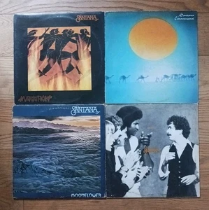 Collection Of 4 Santana 12" Vinyl 331/3 LPs - Picture 1 of 17