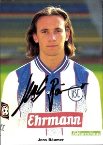 Autogrammkarte Fußballer Jens Bäumer, Karlsruher SC, Autogramm - 11411601 - Bild 1 von 2