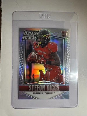 2015 Panini Prizm Collegiate Draft Picks - Stefon Diggs #243 (RC)! - Image 1 of 3