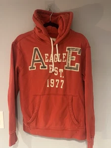 American Eagle Gr. Medium Kapuzenpullover orange - Bild 1 von 5