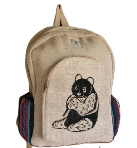 Large Pure Hemp Backpack - Picture 1 of 8