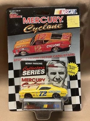 Nuevo en Paquete Racing Champions 1:64 Collector's Series Mercury Cyclone #72 Benny Parsons Foto 1 de 2