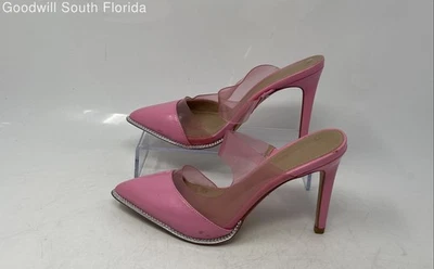 BCBGeneration женщин жевательная резинка Hunnie розовый кожаный D'Orsay каблуки размер 5,5 - Изображение 1 из 4