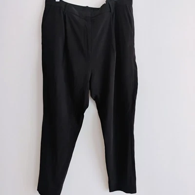 Calça COS plissada cintura alta entrevista de trabalho servidor preppy TAMANHO 12 - Imagem 1 de 4