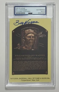 Billy Wagner Autograph Signed Hall Of Fame Plaque Card - PSA/DNA 1 - Picture 1 of 2