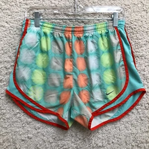 Pantalones Cortos Nike Pequeños Adultos Verdes Dri Fit Swoosh Atléticos Lunares Swoosh Para Mujer S - Imagen 1 de 8