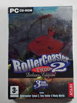 Roller Coaster Tycoon 2 PC Deluxe Edition 2 Game Boxset - Image 1 of 4