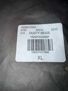 essentiall Fear Of God DUSTY BEIigr - Picture 1 of 3
