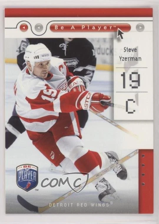 2005-06 Upper Deck Be a Player Steve Yzerman #33 HOF - Image 1 of 2