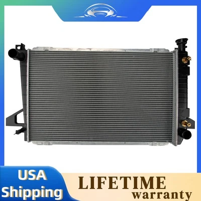 1452 Radiator For 1985-1996 Ford F150 F250 F350 Bronco 4.9L L6 W/O A/C AC 1 Row Foto 1 de 4
