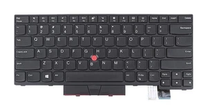 KEYBOARD LENOVO THINKPAD T470 T480 A475 A485 NO BACKLIT ORIGINAL US - Picture 1 of 3