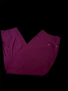 PGA Tour Damen XL Bauchkontrolle Stretch Shapewear Golfhose weinrot NEU Neu mit Etikett - Bild 1 von 4